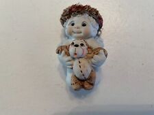 DREAMSICLES Monkey and Me 1995 Cherub Baby Angel Hand Painted Signed Kristin picture