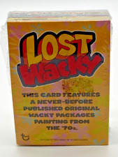 Topps 2008 Lost Wacky Card Pack Wacky Packages Painting From the 70s Full Set picture