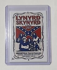 Lynyrd Skynyrd Limited Edition Artist Signed “Rock Icons” Trading Card 3/10 picture