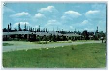 1958 Johnson's Rustic Village Finest Motel Houghton Lake Michigan MI Postcard picture