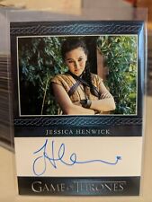 Game Of Thrones Complete Series Vol 2 Jessica Henwick Autograph Card Blue L 2022 picture