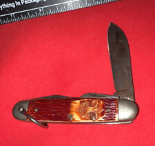 Vintage 1950's Imperial Boy Scout Knife 4 Blade 3.5