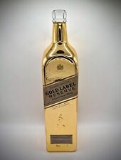 Empty Johnnie Walker GOLD LABEL RESERVE Dubai Duty Free Exclusive 1L Bottle NEW picture