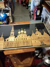 Vintage Of Church Polish Marquetry Straw Art  picture