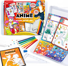 Manga Artist Set, How to Draw Anime, Create 2 Comic Books, Great Gifts for Anime picture