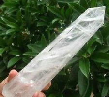 AAA beautiful Natural rock white clear quartz crystal point healing gemstone picture