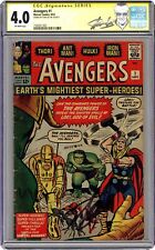 Avengers #1 CGC 4.0 SS Stan Lee 1963 1585051002 1st app. the Avengers picture