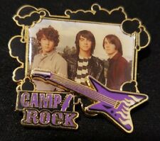 Disney Pin 62471 Camp Rock The Jonas Brothers Premiere Original Guitar Channel $ picture