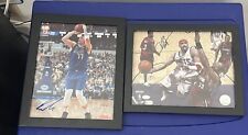 Luka Doncic And Vince Carter 8x10 Signed Photos Both With COA. picture