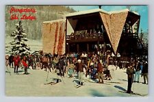 Durango CO-Colorado, Purgatory Ski Lodge, Ski Resort, Antique Vintage Postcard picture