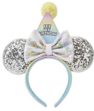 Disney Parks Loungefly Mickey & Friends “It’s My Birthday” Ears Minnie Head Band picture