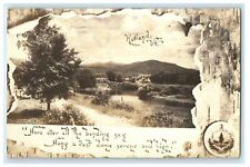 1920 Bird's Eye View Rutland Vermont VT RPPC Photo Posted Antique Postcard picture