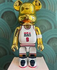 400%Bearbrick Michael Jordan Dream Team #9Jersey Action Figure Deco Art Toy Gift picture