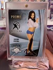 2014 BENCHWARMER HIROMI OSHIMA HOCKEY SPRING EXPO PROMO CARD # 12 OF 12 PLAYMATE picture
