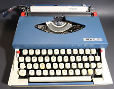Vtg 1970s ROYAL Sprite Typewriter With Carrying Case ..No #8109113 Made In Japan picture