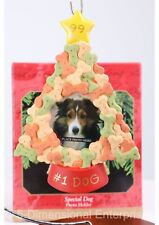 SPECIAL DOG PHOTO HOLDER 1999 Hallmark Christmas Keepsake Ornament QX6767 NIB picture