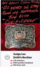 CHAMPION TROPHY BUCKLE PROFESSIONAL RODEO☆ TEAM PENNING☆RARE☆445 picture
