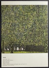Park by Gustav Klimt Art Postcard Unposted Unused picture
