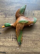 Flying Duck Bird Mallard Resin - Wall Hanging Sports Hunting 5.5