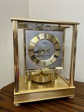 Vintage Elgin Quartz Westminster Chime Table Clock Gold picture