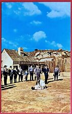 CORRIGANVILLE, CHATSWORTH, CAL ~RIN-TIN-TIN TV SERIES SET ~ postcard ~ 1950s picture