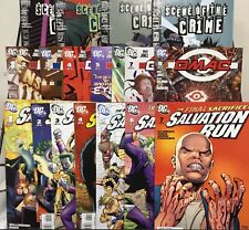 DC Comics Scene of the Crime 1-4, Omac 1-8, Salvation Run 1-7 picture