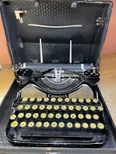 1931 Corona 4 Gold Working Vintage Portable Typewriter w New Ink & Case picture