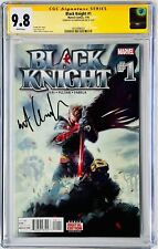 Kit Harington Autographed CGC Signature Series Graded 9.8 Marvel Black Knight #1 picture