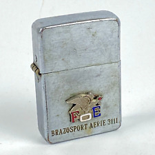 Fraternal Order Of Eagles FOE Brazosport Aerie 3111 Park Lighter Vintage picture