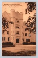 Charleston IL-Illinois, Main Entrance, Pemberton Hall, Vintage Postcard picture
