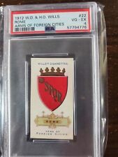 1912 W.D. & H.O. Wills Arms of Foreign Cities 22 Rome...PSA 4. picture