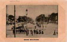 Grand Boulevard, Chicago, Detroit, St. Louis, United States, Canada, Postcard picture