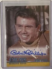 Star Trek Orginial Series Heroes & Villains autograph card A250 Robert Phillips  picture