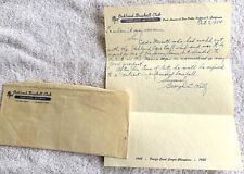 1954 George Kelly Oakland Oaks Signed Autograph Letter with JSA COA picture