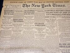 1918 JANUARY 20 NEW YORK TIMES - MOSCOW QUIETER THAN PETROGRAD - NT 7942 picture
