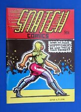 SNATCH COMICS #1**50 CENT COVER**1968**FINE 6.0**R. CRUMB, S. CLAY WILSON** picture