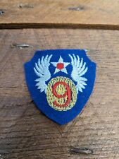 Vintage WWII US Military 9th Army Air Force Insignia Cut-Felt Shoulder Patch picture