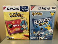 Pokémon Oreo Ritz Bits Nabisco Pikachu and Squirtle Collectibles picture