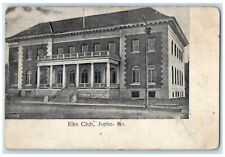 1906 Elks Club Exterior Building Road Joplin Missouri Vintage Antique Postcard picture