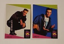 2 - 1991-92 ProSet Super Stars MusiCards - VANILLA ICE - Cards 145 & 146 picture