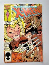 Uncanny X-Men 213  Wolverine vs Sabertooth - Cameo Mister Sinister (Marvel 1987) picture