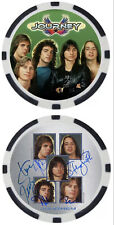 JOURNEY - Steve Perry, Neal Schon, Valory & Smith - POKER CHIP - ***SIGNED*** picture