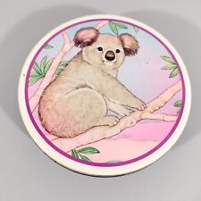 Vtg Carol Bryan The Fraser Collection Decorative Tin Koala Empty picture