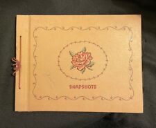 Vtg 30-50s Scrapbook Album Kids Art Birthday Sympathy Cards Composition Notebook picture
