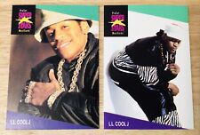 LL Cool J 1991 Pro Set Super Stars MusiCards 2 Card Rookie Lot *FREE SHIPPING* picture