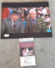 LESLIE NIELSON NAKED GUN SIGNED 8X10 PHOTO JSA AUTHENTICATED #AP94840 SUPER RARE picture