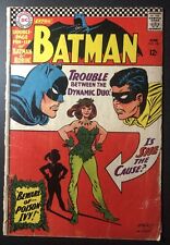Batman #181 Presentable Low Grade 1966 Silver Key 1st app Poison Ivy w/pin-up picture