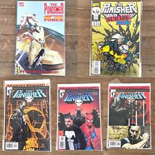 Lot 5 Marvel Knights Punisher G Force Suicide Run Comics Autographed '92 '94 '00 picture