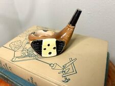 Vintage Ceramic Golf Club Free Standing Ashtray Driver 3 Wood Man Cave Smoking picture