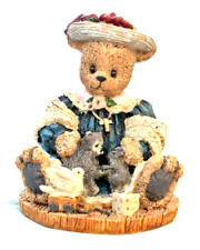 Vintage Berry Hill Bears Prayer Bear Resin Figurine Statue 1997 Young's Inc picture